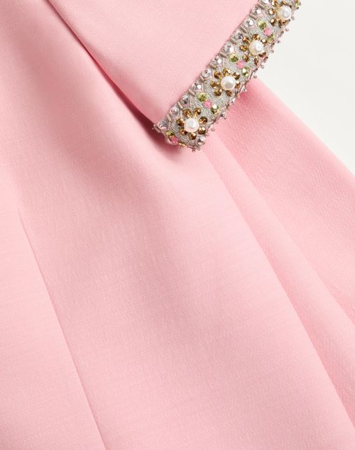 エンブロイダリー クレープクチュール ミニドレス for エンブロイダリー クレープクチュール ミニドレス for