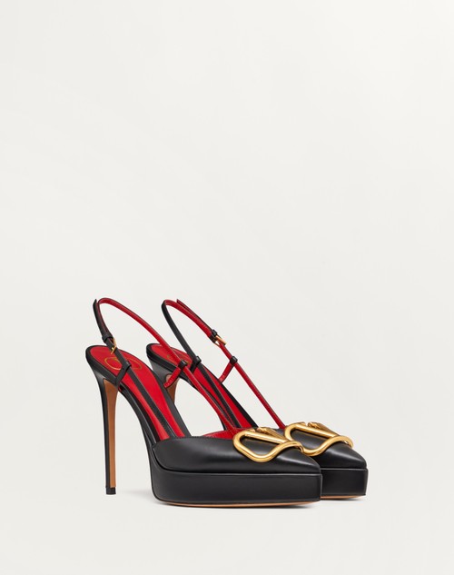 Valentino Garavani VLogo Signature 120mm slingback pumps - Black