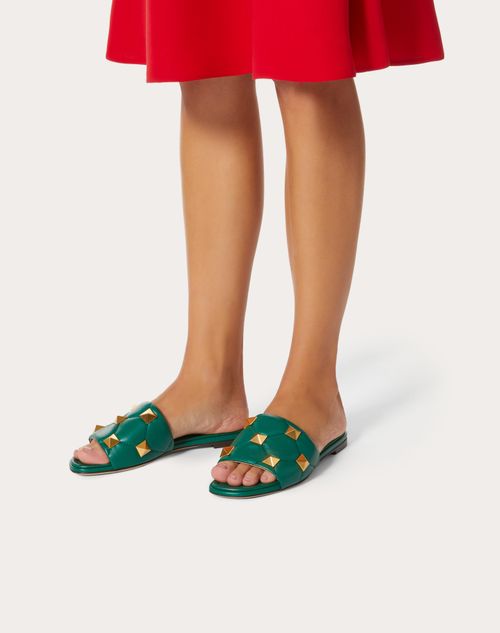 Valentino flat hot sale slide sandal