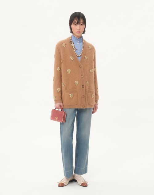 Valentino - Classic Stripe Popeline Shirt - Iris Liliac - Woman - Shirts & Tops