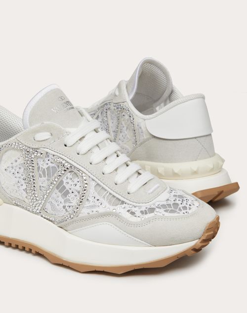 Valentino cheap lace trainers