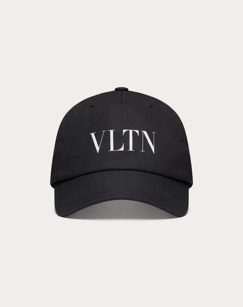 Valentino Garavani - Vltn Baseball Cap - Black/white - Man - Hats - M Accessories