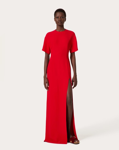 Valentino Garavani Cady Couture one-shoulder silk gown - Red