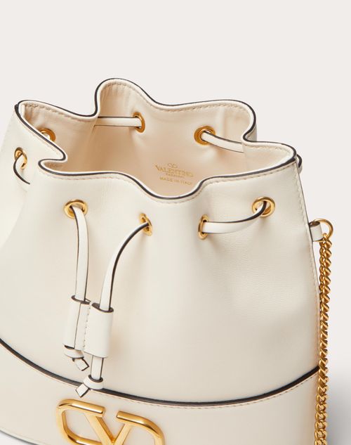 Valentino Garavani Vlogo Signature Chain Bucket Bag