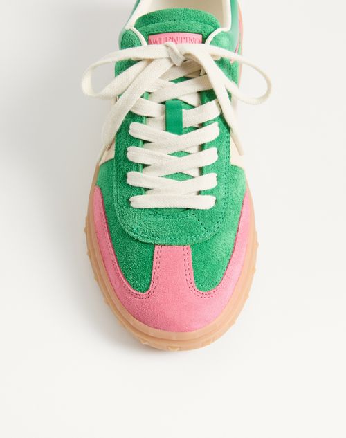 Valentino Garavani - Upvillage Crosta Sneaker - Green/ivory - Woman - Sneakers