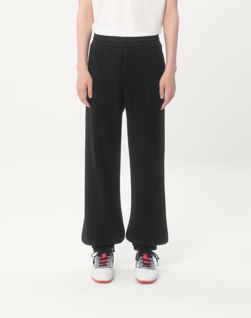 シェ ヴァレンティノ パッチ付きコットン ジョギング パンツ for シェ ヴァレンティノ パッチ付きコットン ジョギング パンツ for
