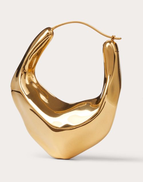 Valentino Garavani - Liquid Stud Metal Earrings - Gold - Woman - Earrings
