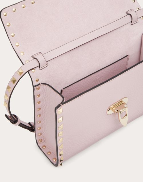 Valentino Garavani Rockstud Grainy Calfskin Crossbody Bag