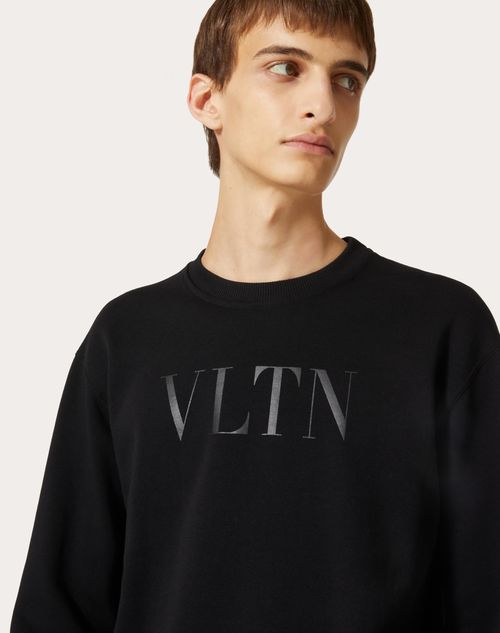 ヴァレンティノ VLTN ロゴ クルーネック スウェット シャツ | www