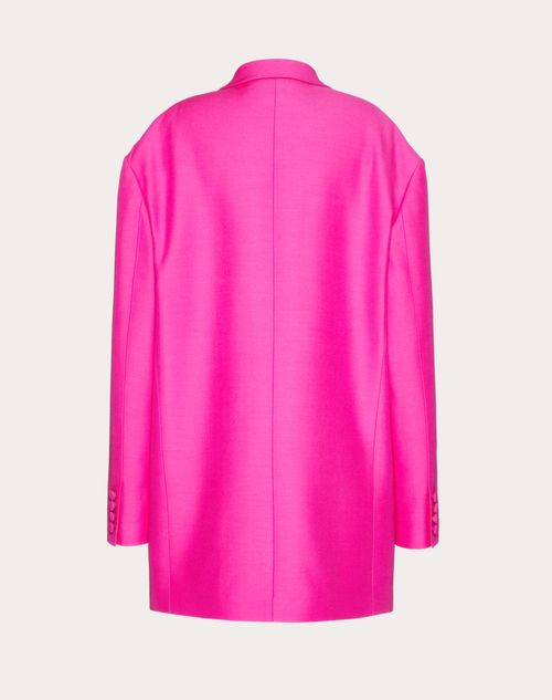 Valentino - Blazer In Crepe Couture - Pink Pp - Donna - Shelf - W Pap - Urban Riviera W2