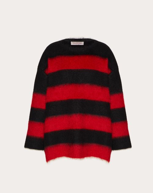 Red mohair jumper sale