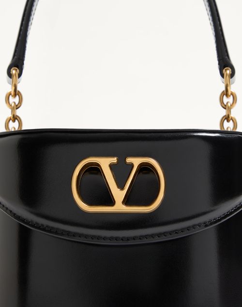 おすすめネット Valentino for Calfskin Shiny In Bag Vanity Vain Garavani ファンデーション