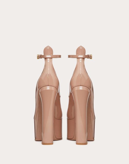 Valentino Garavani - Valentino Garavani Tan-go Platform Pump In Patent Leather 155 Mm - Rose Cannelle - Woman - Woman View All