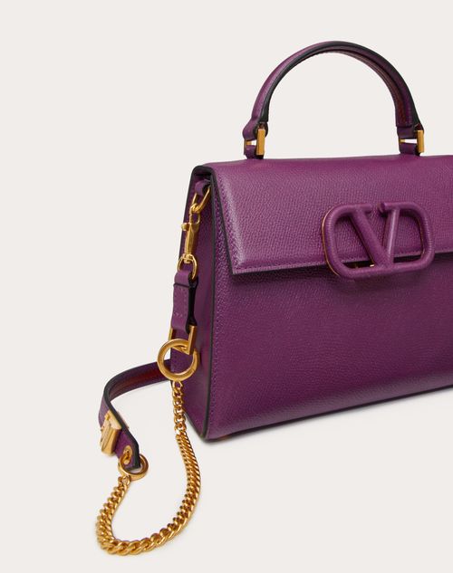 Valentino Garavani Small Vsling Leather Top-Handle Bag