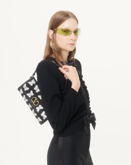 Valentino - Cropped Jacket In Crispy Light Wool - Black - Woman - Jackets And Blazers