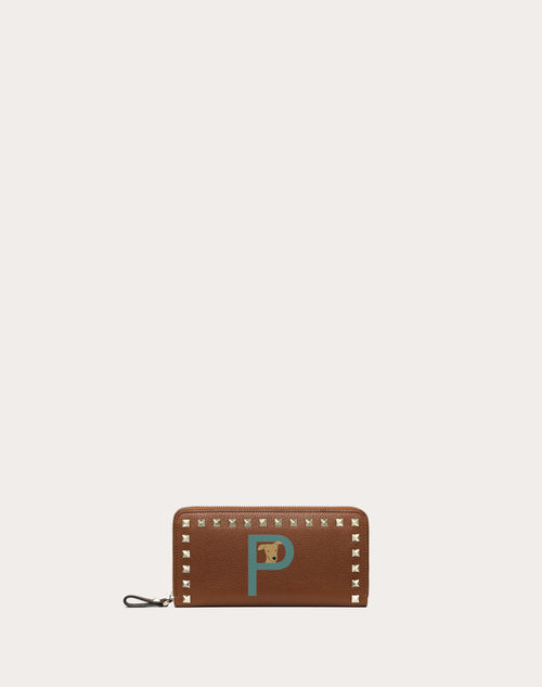 Small Zip Wallet, Cognac