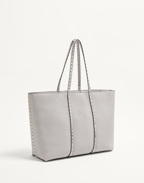 【Valentino】GARAVANI ROCKSTUD SHOPPING BAG◆5W0B0R04VSF Valentino Garavani Rockstud Small Shopping Bag In Grainy