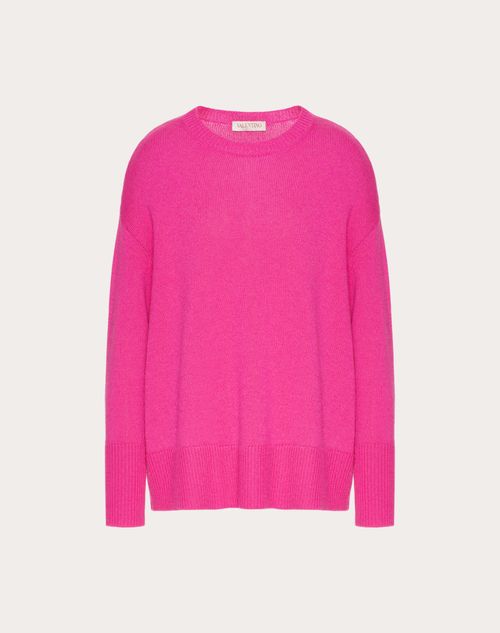 Valentino - Maglione In Cashmere - Pink Pp - Donna - Maglieria