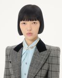 VALENTINO Vロゴ シグネチャー メタル X スワロフスキー®パールビーズ ネックレス