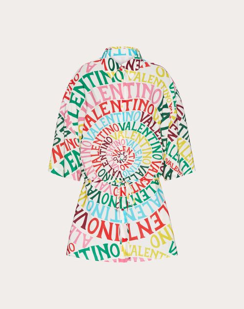 Valentino - Valentino Loop Crepe De Chine Shirt - Multicolour - Woman - Apparel