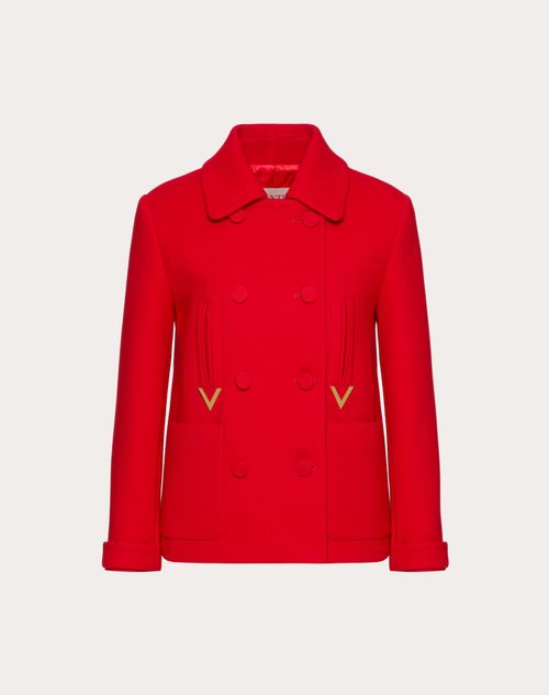 Red 2024 valentino coat