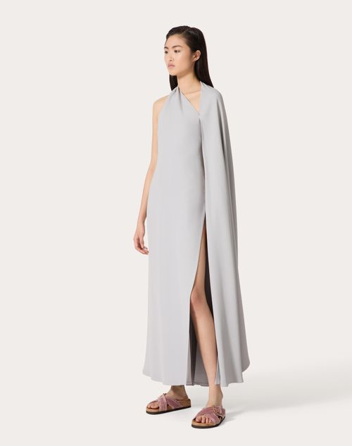 Valentino - Structured Couture Midi Dress - Pearl Grey - Woman - Gowns