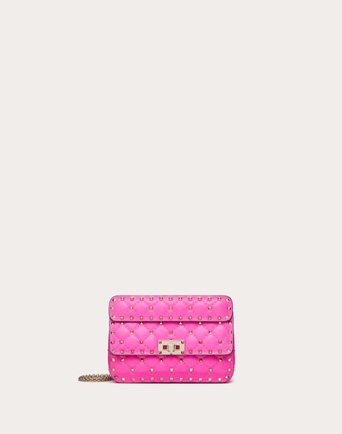 Valentino Garavani - Pink Rockstud Small Shoulder Camera Bag