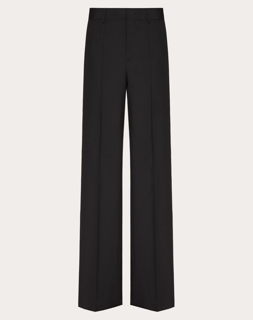 Valentino - Wool Pants - Black - Man - Pants And Shorts