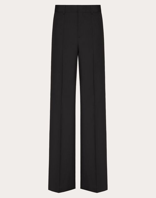 VALENTINO Vロゴモノグラム シングルブレストコート VALENTINO / オプティカル Vロゴ シングルブレスト コート