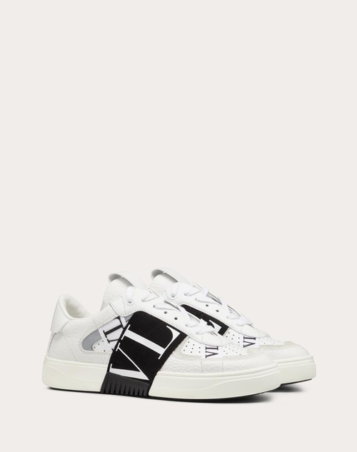 black and white valentino trainers