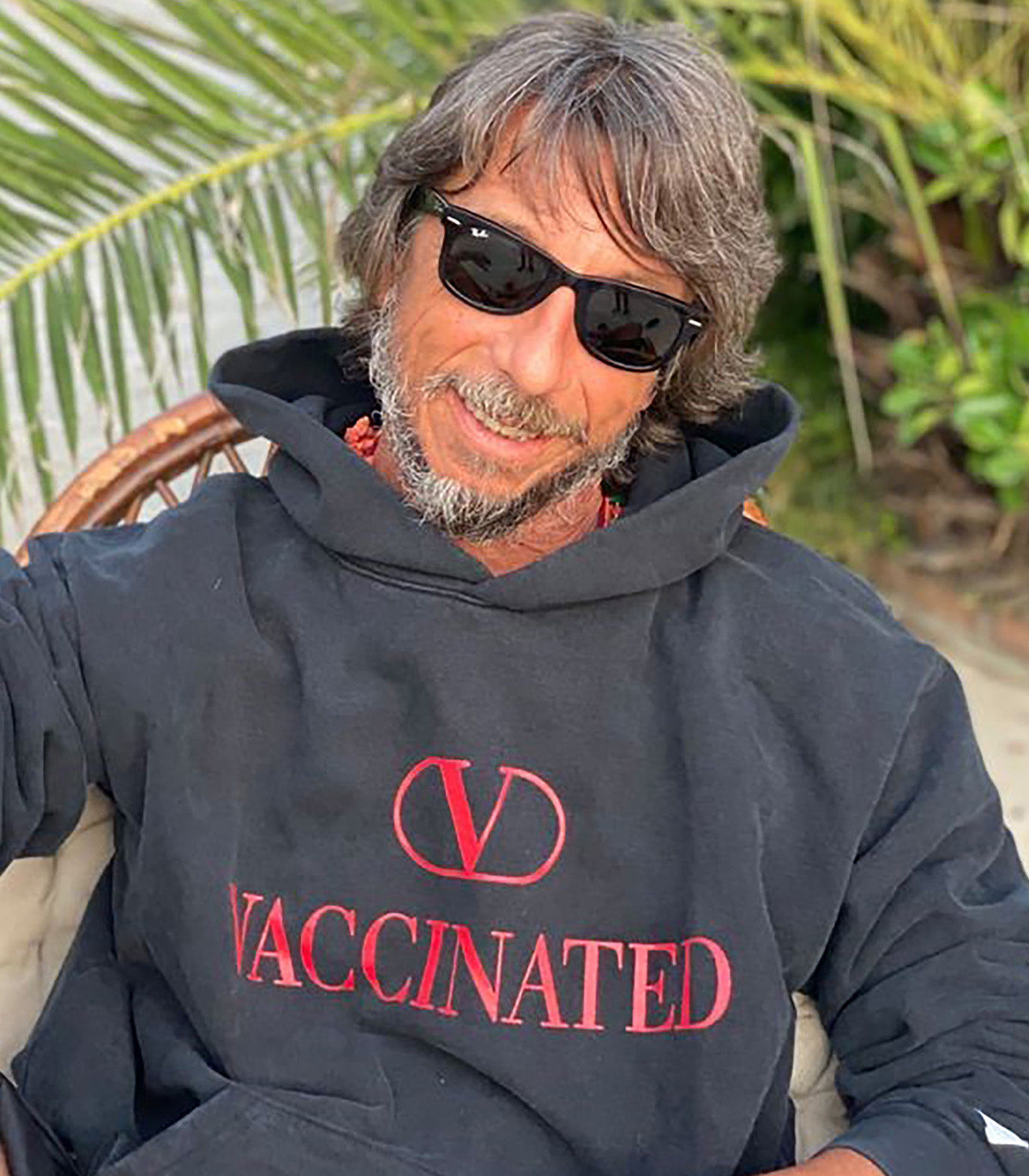 valentino vaccinated hoodie