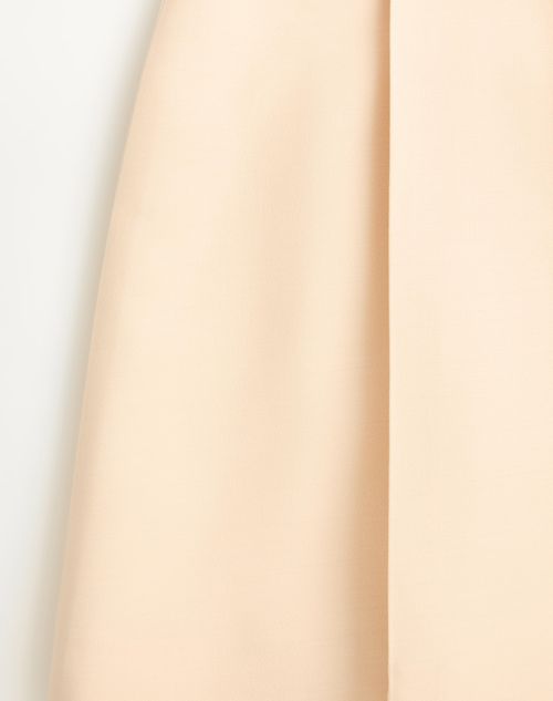 Valentino - Crepe Couture Short Skirt - Birch - Woman - Skirts