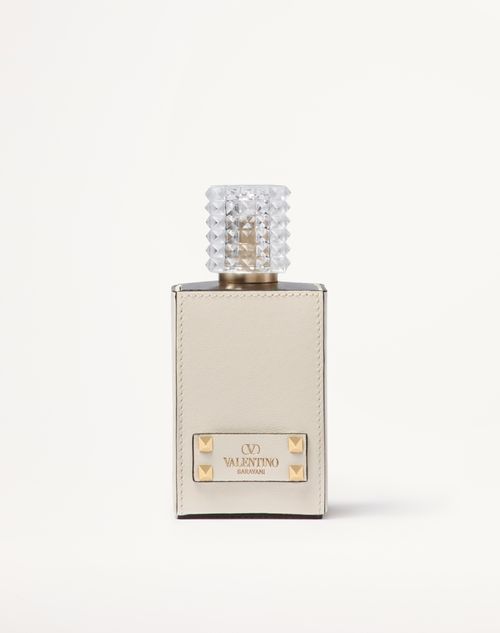 Valentino Garavani - Estuche Valentino Garavani Para Perfume De 100 Ml De Cuero De Becerro Con Studs De Metal - Marfil - Mujer - Fragancias