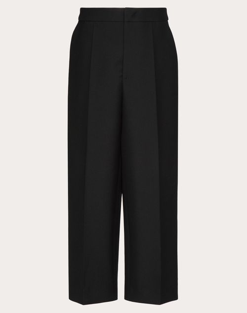 Valentino - Pantalon En Laine - Noir - Homme - Prêt-à-porter