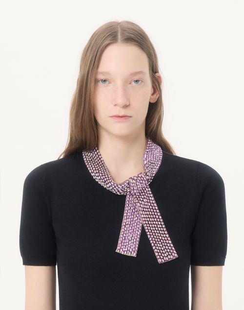 Valentino - エンブロイダリー ウール ニットプル - ブラック - ウィメンズ - Pre Fw26 - W (new Arrivals)