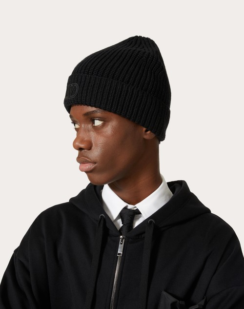 VALENTINO GARAVANI - Logo Beanie