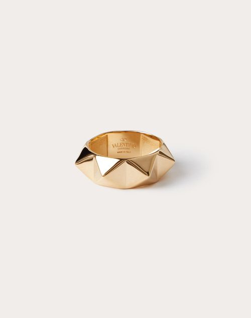 Valentino Garavani - Metal Rockstud Ring - Gold - Woman - Jewelry