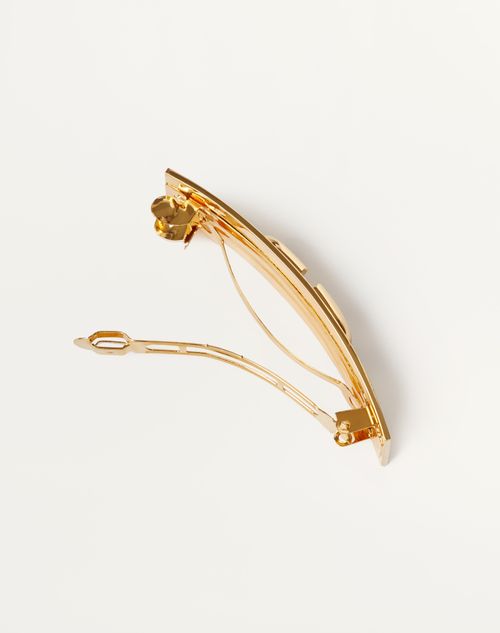 Vロゴ シグネチャー メタル ヘアクリップ for ウィメンズ インチ Vロゴ シグネチャー メタル ヘアクリップ for ウィメンズ インチ