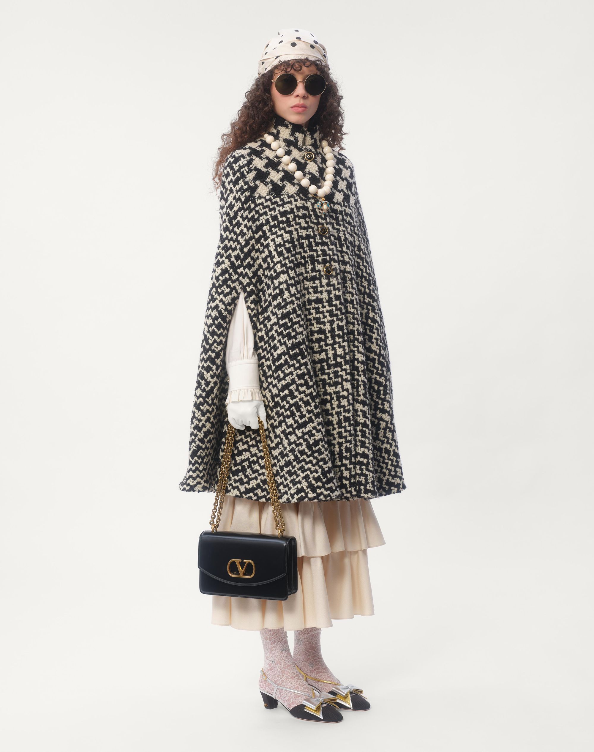 GEOMETRIC TWEED CAPE ?quality=80&size=35&format=auto