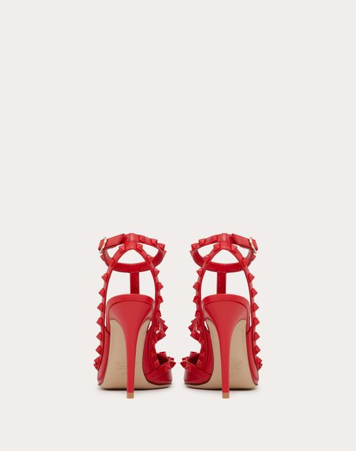 Red valentino cheap rockstud pumps