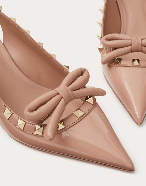 Valentino rockstud hotsell slingback flat