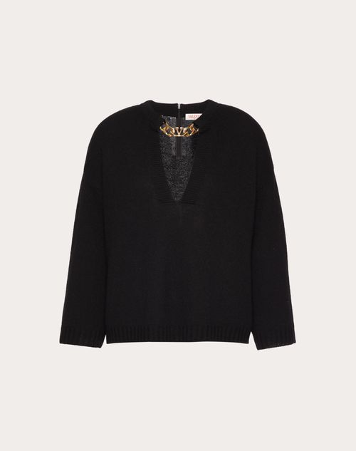 Valentino black clearance sweater