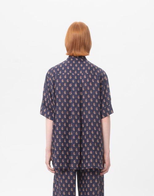  - Marineblau/creme/rot