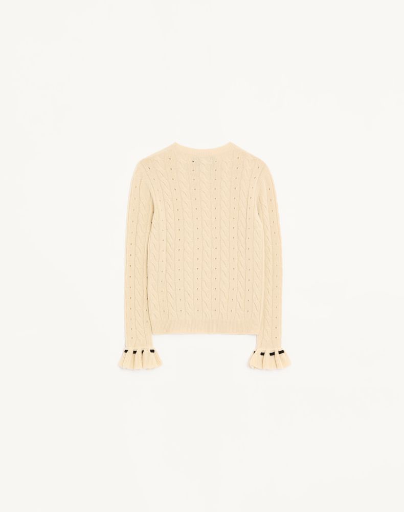 Valentino Wool Jumper Woman Birch M