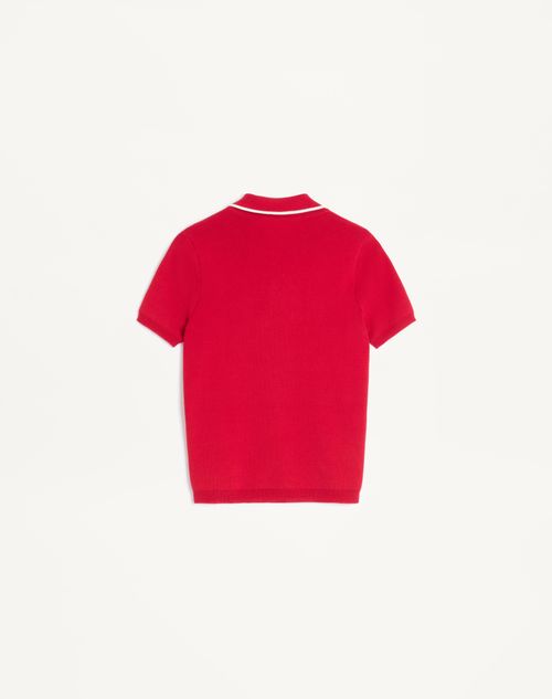 Valentino - Cotton Top With Cherry - Paris - Woman - Knitwear