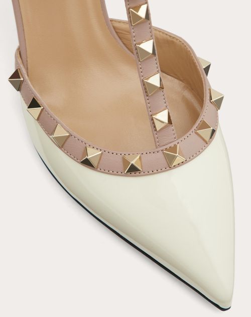 Rockstud Straps Pump 90mm Black