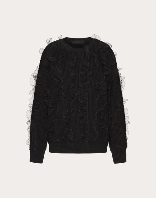 EMBROIDERED WOOL JUMPER