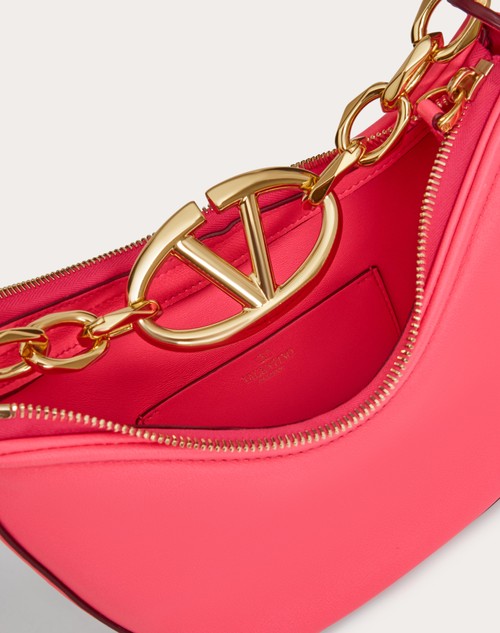 Valentino Garavani mini VLogo Moon shoulder bag - Red