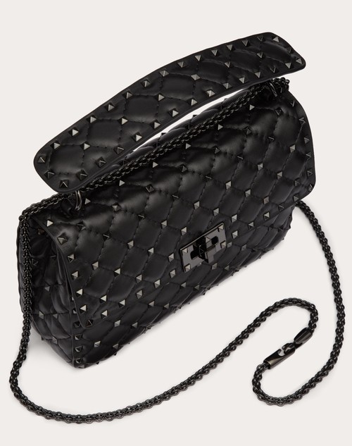 Rockstud Spike leather shoulder bag