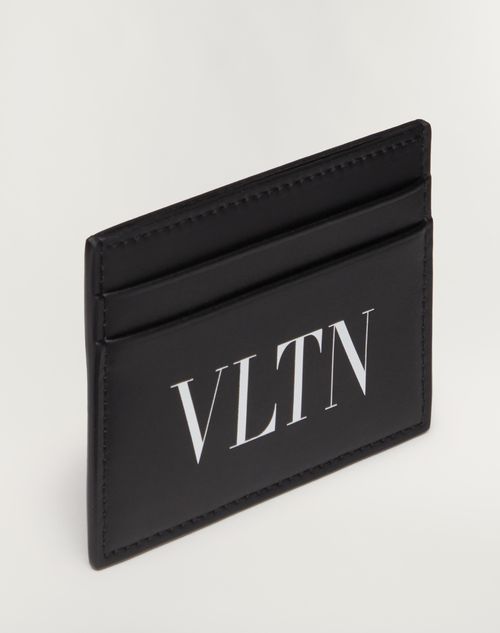 Vltn Cardholder for Man in Black/white | Valentino US